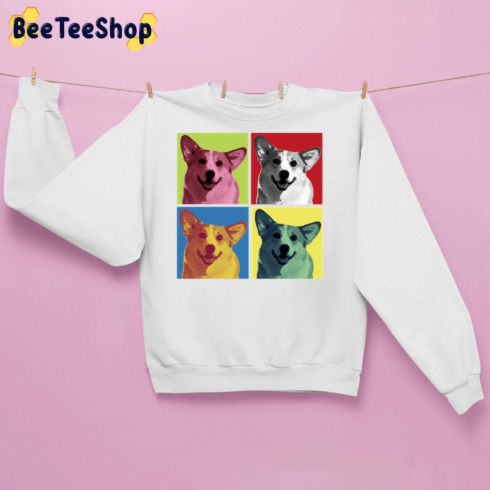 Pop Art Corgi Unisex Sweatshirt Pop Art Corgi Unisex Sweatshirt