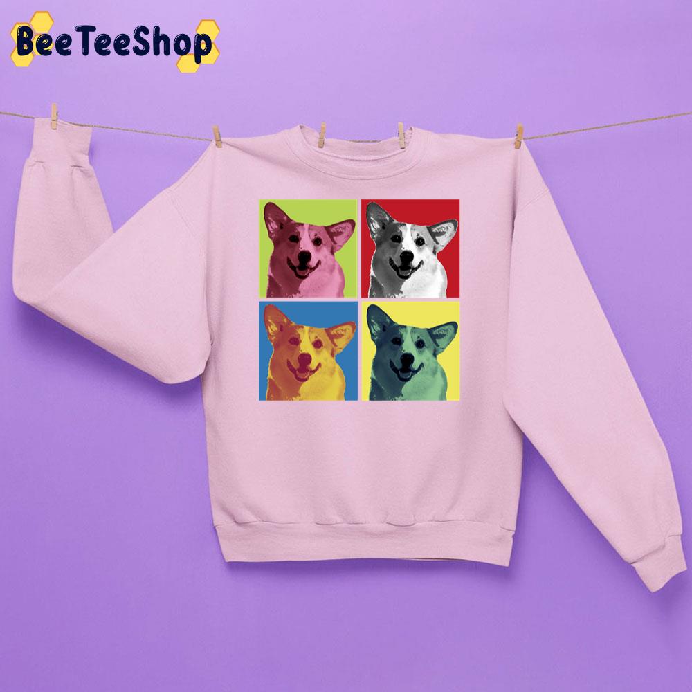 Pop Art Corgi Unisex Sweatshirt Pop Art Corgi Unisex Sweatshirt