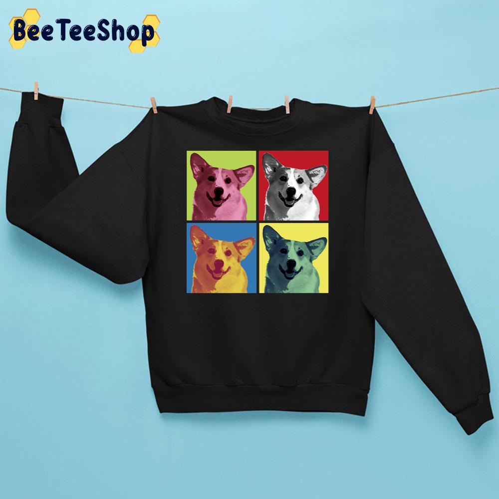 Pop Art Corgi Unisex Sweatshirt Pop Art Corgi Unisex Sweatshirt