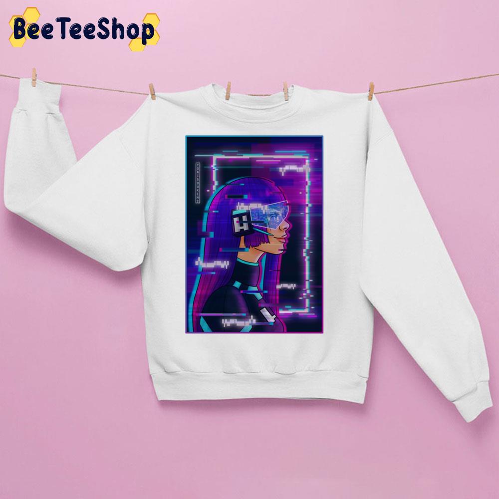 Pop Art Glitch Techs Miko And High Five Trending Unisex Sweatshirt Pop Art Glitch Techs Miko And High Five Trending Unisex Sweatshirt