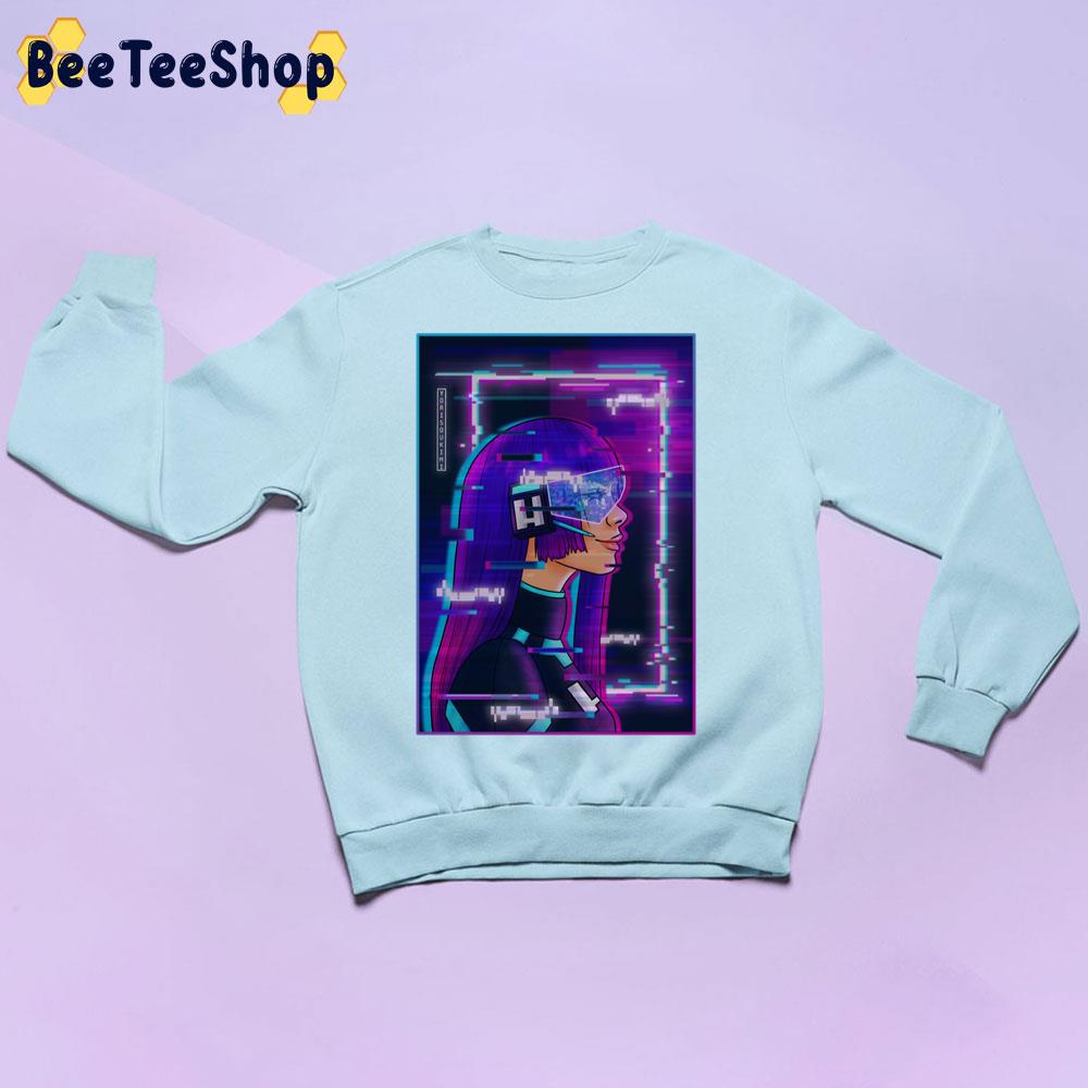 Pop Art Glitch Techs Miko And High Five Trending Unisex Sweatshirt Pop Art Glitch Techs Miko And High Five Trending Unisex Sweatshirt