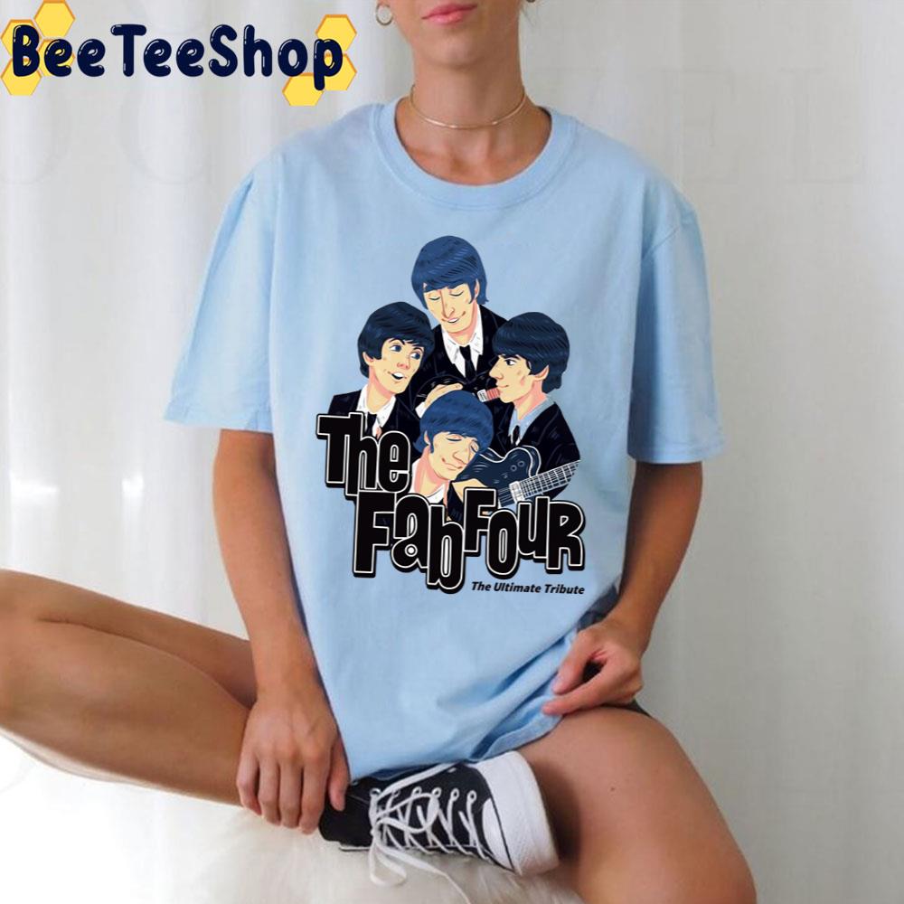 Pop Art The Fab Four The Ultimate Tribute Unisex T-Shirt Pop Art The Fab Four The Ultimate Tribute Unisex T-Shirt