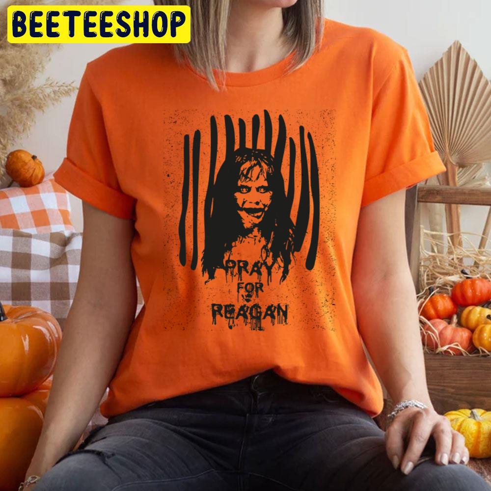Pray For Reagan The Exorcist Halloween Unisex T-Shirt Pray For Reagan The Exorcist Halloween Unisex T-Shirt