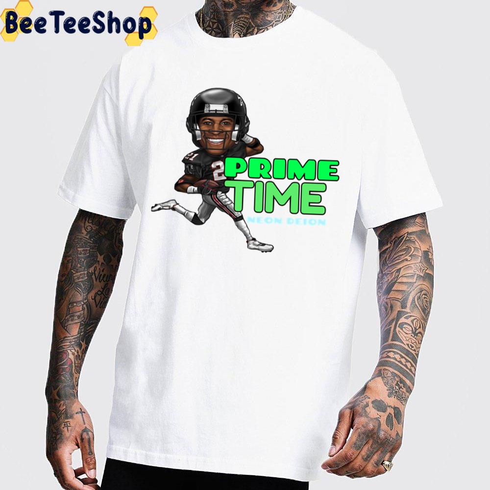 Prime Time Deion Sanders Football Trending Unisex T-Shirt Prime Time Deion Sanders Football Trending Unisex T-Shirt