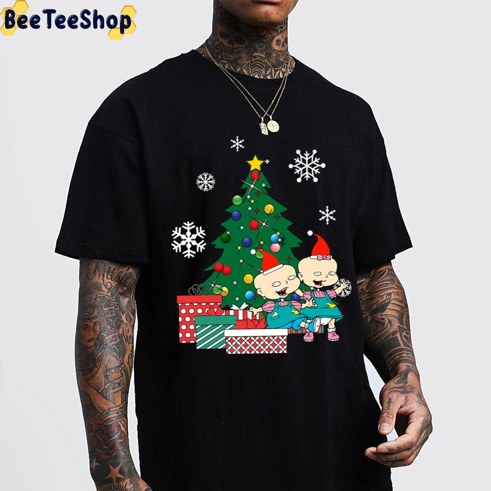 Proud Phil And Lil Rugrats Around The Christmas Tree Trending Unisex T-Shirt Proud Phil And Lil Rugrats Around The Christmas Tree Trending Unisex T-Shirt