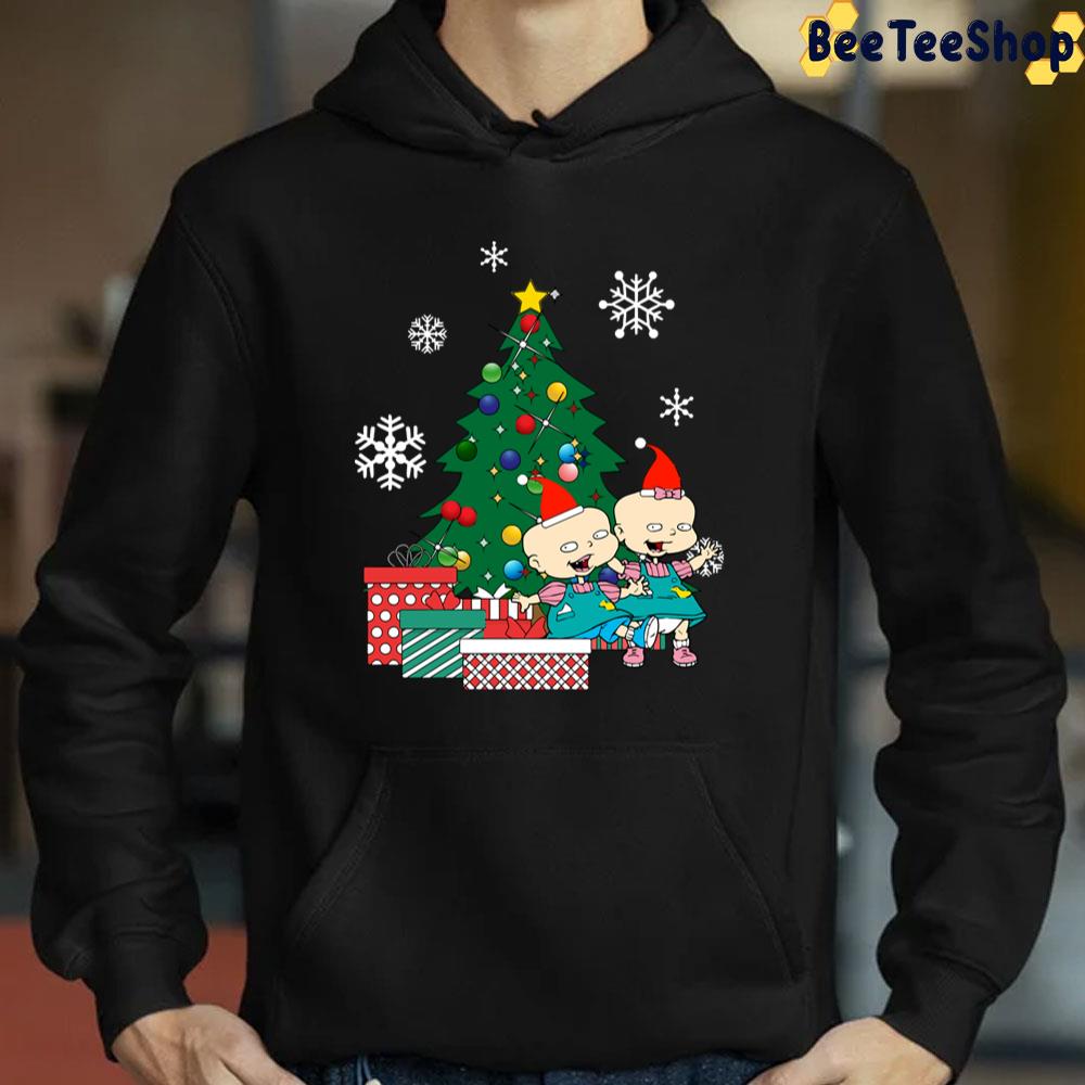 Proud Phil And Lil Rugrats Around The Christmas Tree Trending Unisex T-Shirt Proud Phil And Lil Rugrats Around The Christmas Tree Trending Unisex T-Shirt