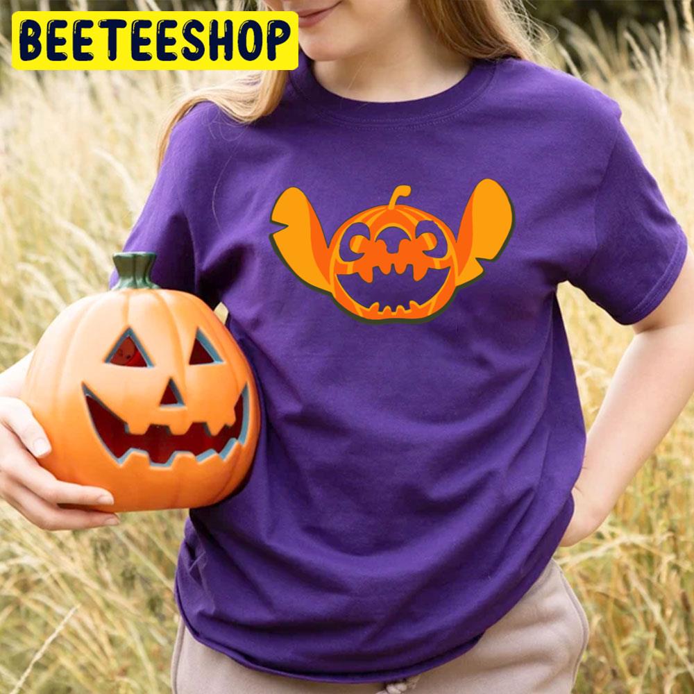 Pumpkin Heart Stitch Halloween Trending Unisex T-Shirt Pumpkin Heart Stitch Halloween Trending Unisex T-Shirt