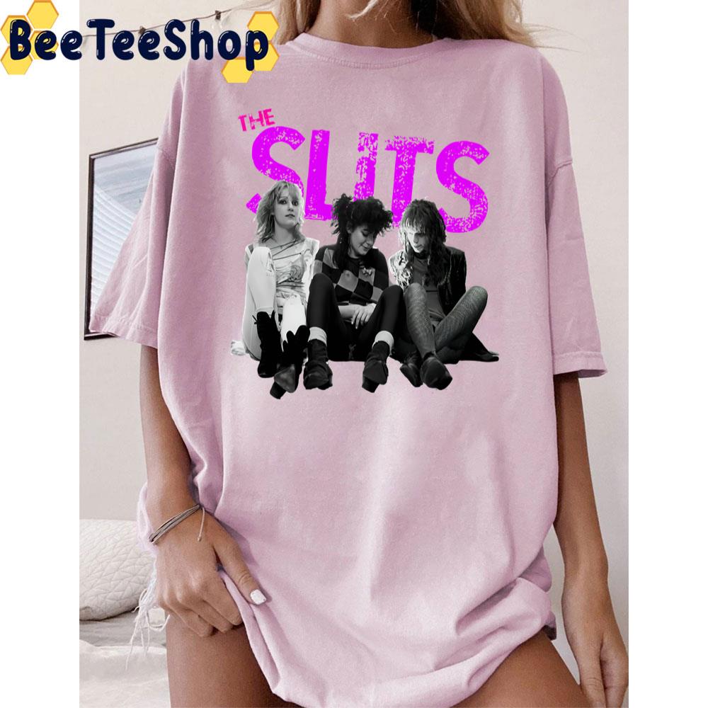 Purple Art The Slits Unisex T-Shirt Purple Art The Slits Unisex T-Shirt