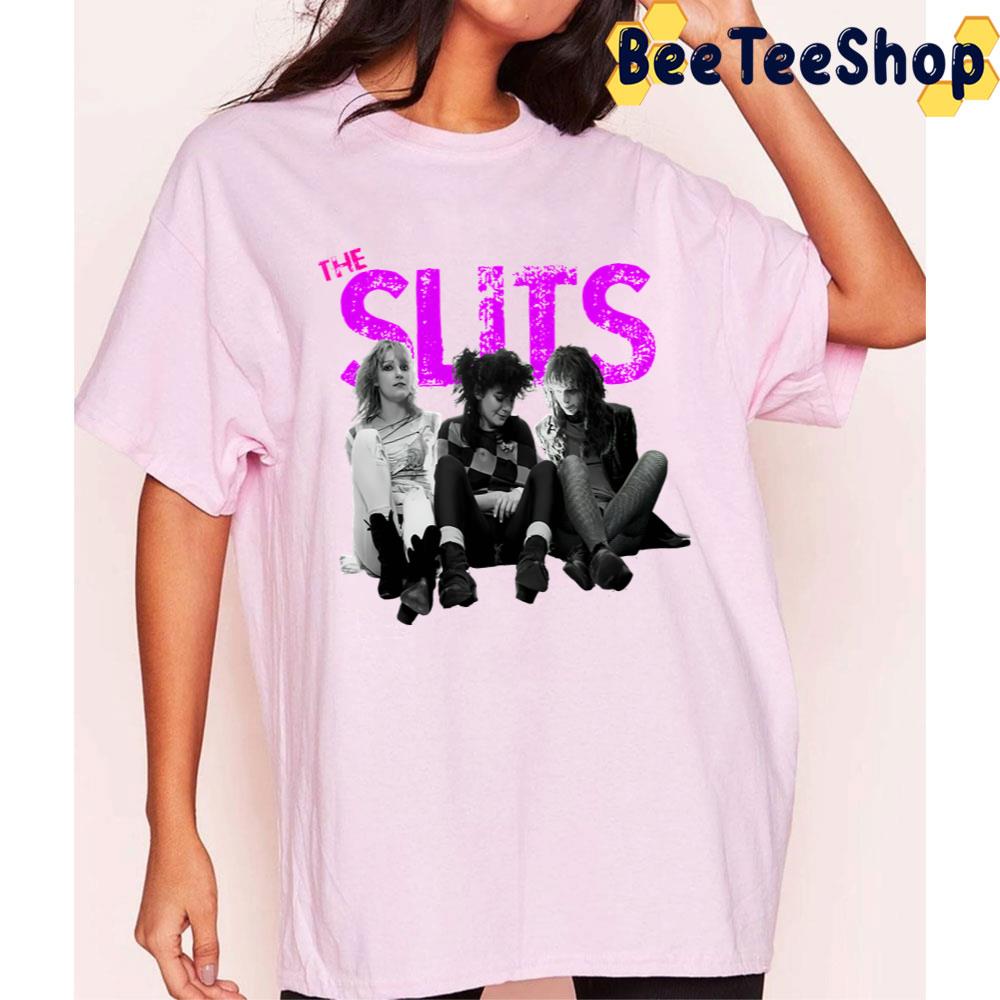 Purple Art The Slits Unisex T-Shirt Purple Art The Slits Unisex T-Shirt