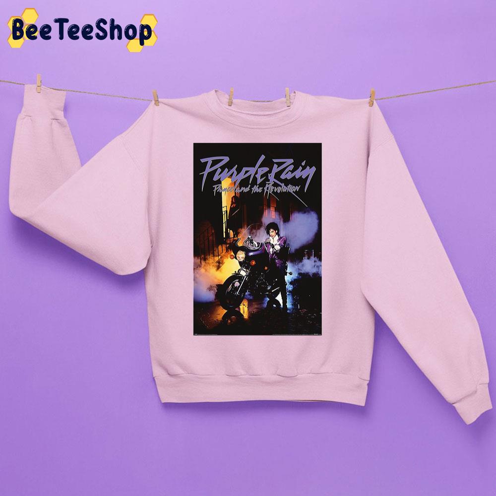 Purple Rain Prince And The Recolution Trending Unisex Sweatshirt Purple Rain Prince And The Recolution Trending Unisex Sweatshirt
