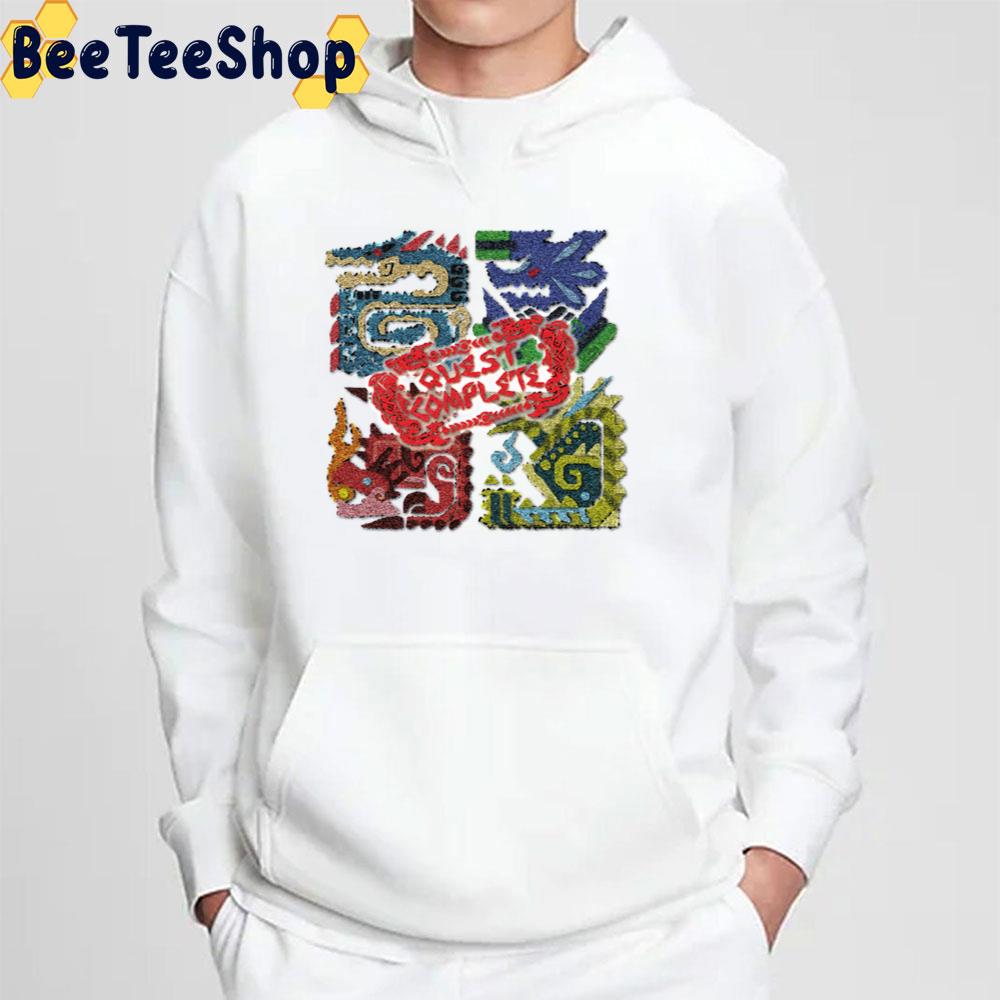 Quest Complate Monster Hunter Game Trending Unisex T-Shirt Quest Complate Monster Hunter Game Trending Unisex T-Shirt