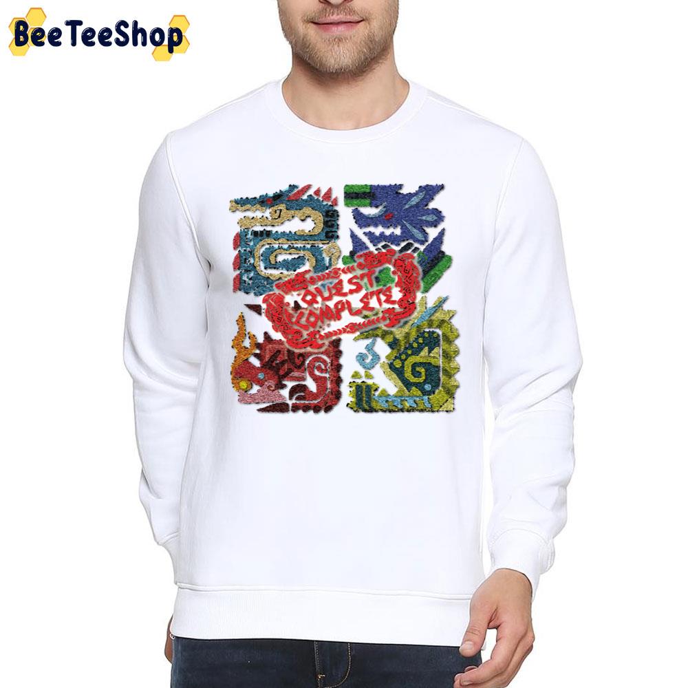 Quest Complate Monster Hunter Game Trending Unisex T-Shirt Quest Complate Monster Hunter Game Trending Unisex T-Shirt