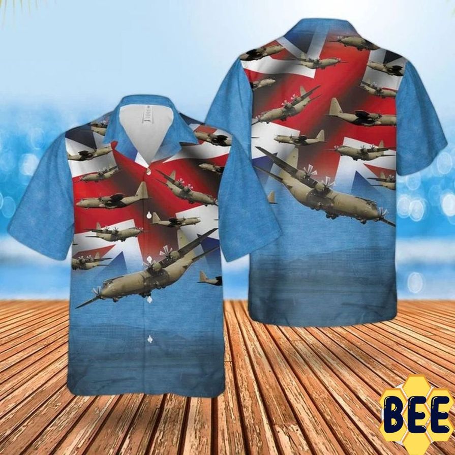 Raf C-130 Hercules Trending Hawaiian Shirt Raf C-130 Hercules Trending Hawaiian Shirt