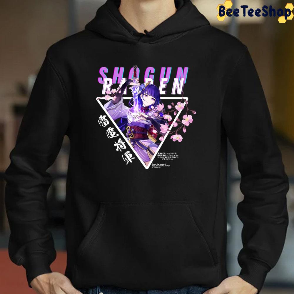 Raiden Shogun Baal Genshin Impact New Character Game Trending Unisex T-Shirt Raiden Shogun Baal Genshin Impact New Character Game Trending Unisex T-Shirt