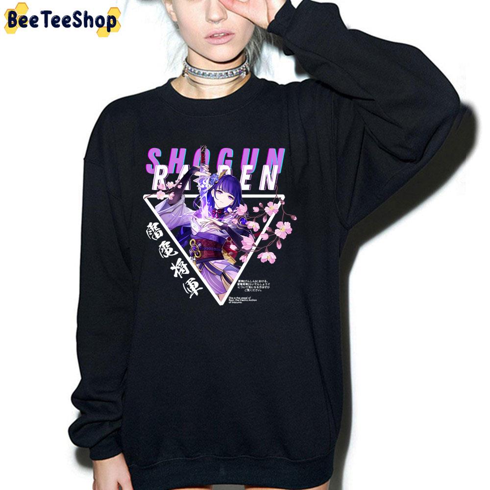 Raiden Shogun Baal Genshin Impact New Character Game Trending Unisex T-Shirt Raiden Shogun Baal Genshin Impact New Character Game Trending Unisex T-Shirt