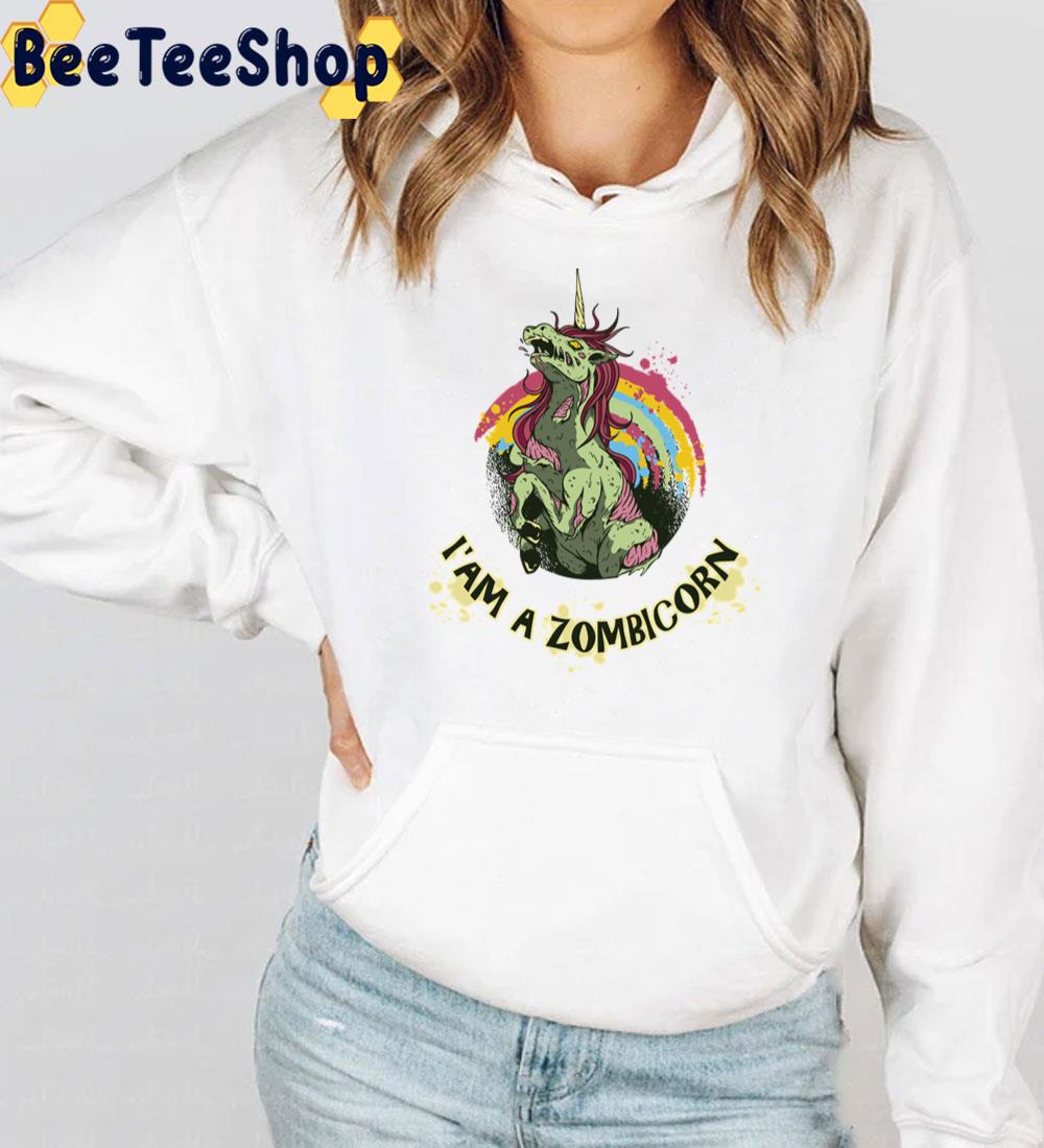 Rainbow I Am A Zombicorn Trending Unisex T-Shirt Rainbow I Am A Zombicorn Trending Unisex T-Shirt