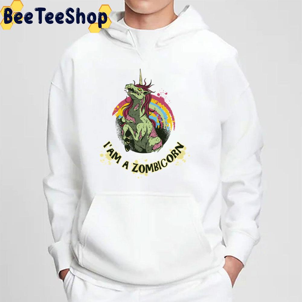 Rainbow I Am A Zombicorn Trending Unisex T-Shirt Rainbow I Am A Zombicorn Trending Unisex T-Shirt