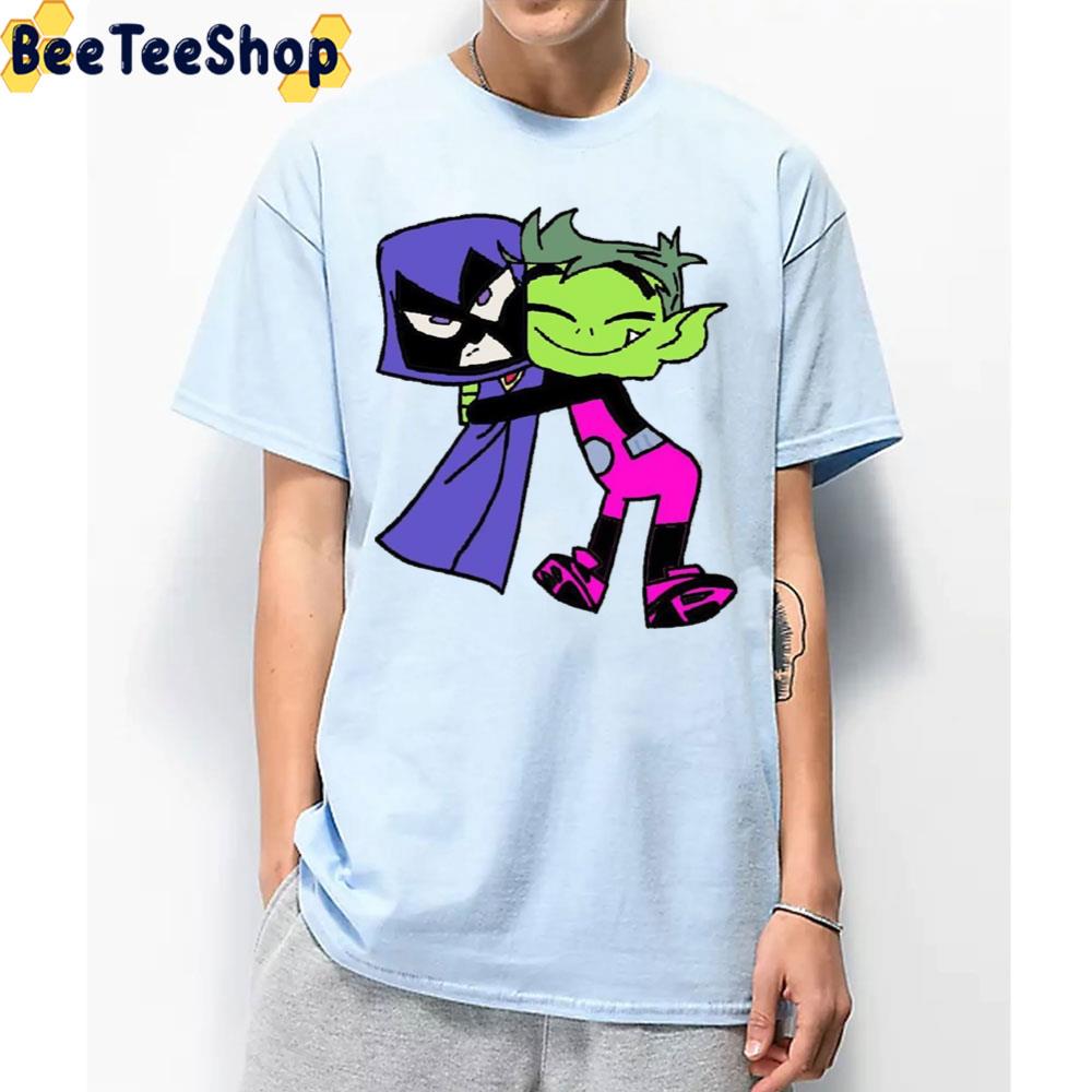 Raven And Beast Boy Teen Titans Go Trending Unisex T-Shirt Raven And Beast Boy Teen Titans Go Trending Unisex T-Shirt