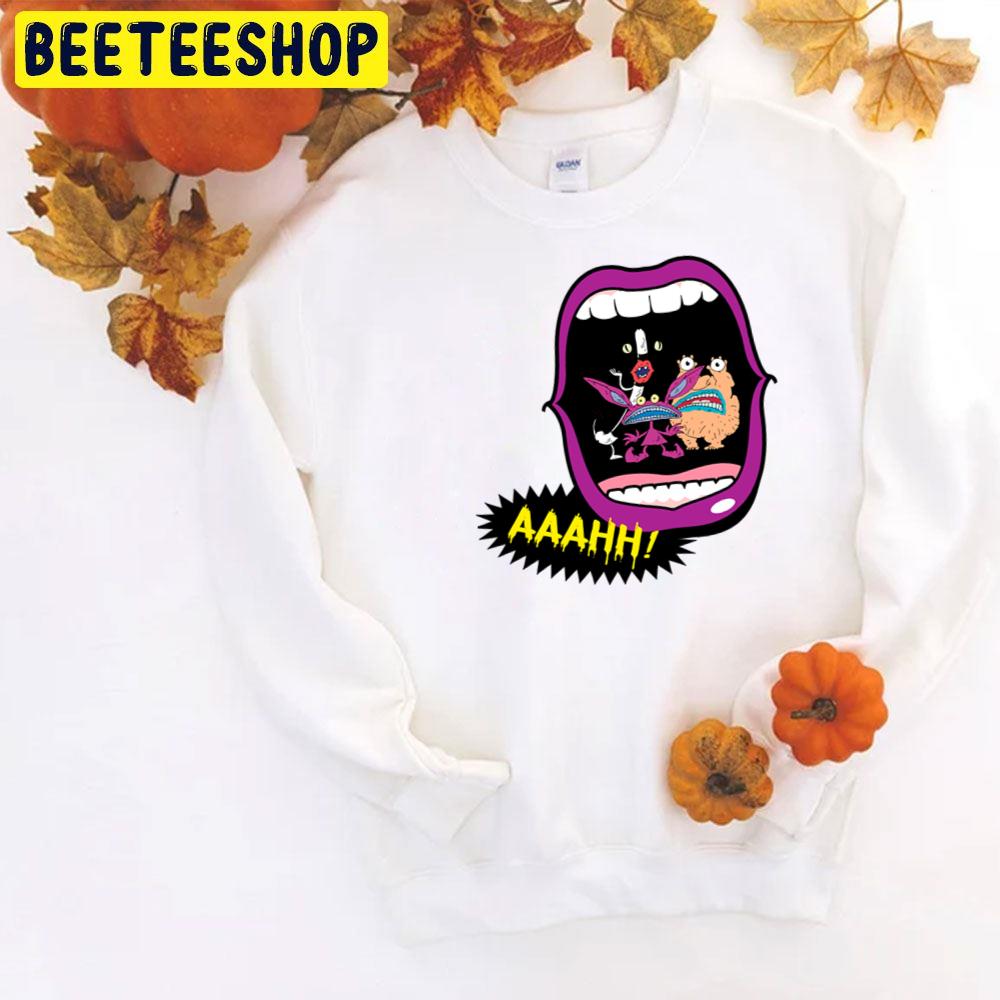 Real Monsters Halloween 90's Retro Nostalgia Scary Show Trending Unisex T-Shirt Real Monsters Halloween 90's Retro Nostalgia Scary Show Trending Unisex T-Shirt