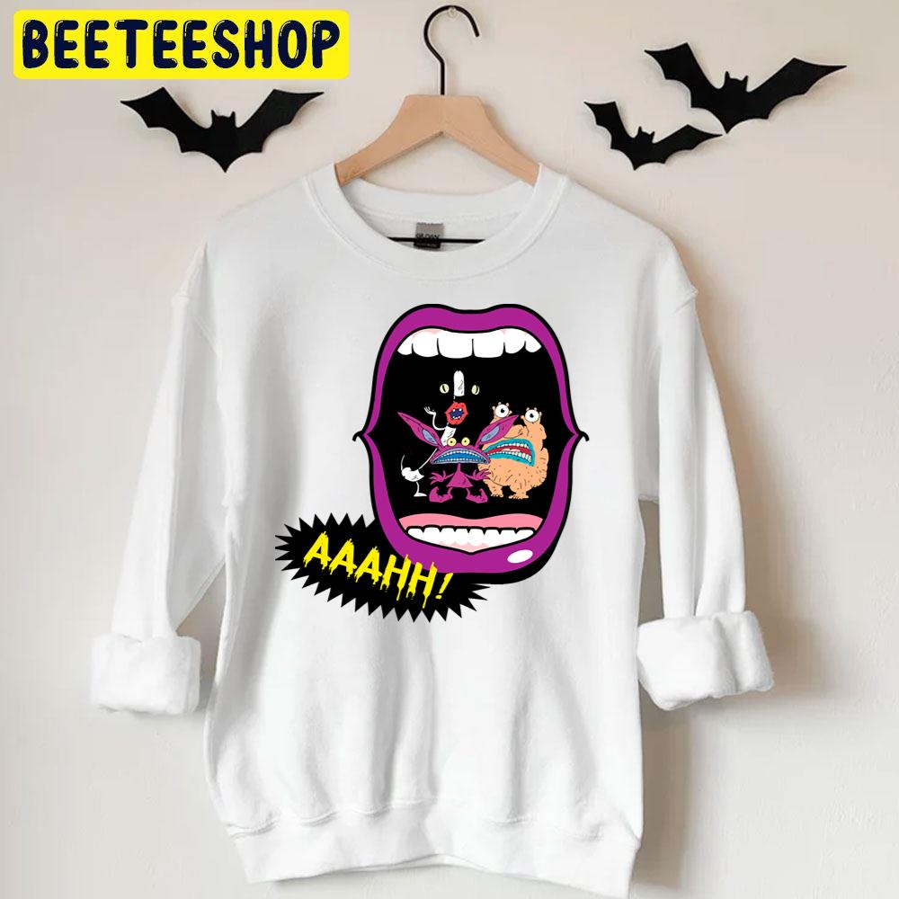 Real Monsters Halloween 90's Retro Nostalgia Scary Show Trending Unisex T-Shirt Real Monsters Halloween 90's Retro Nostalgia Scary Show Trending Unisex T-Shirt