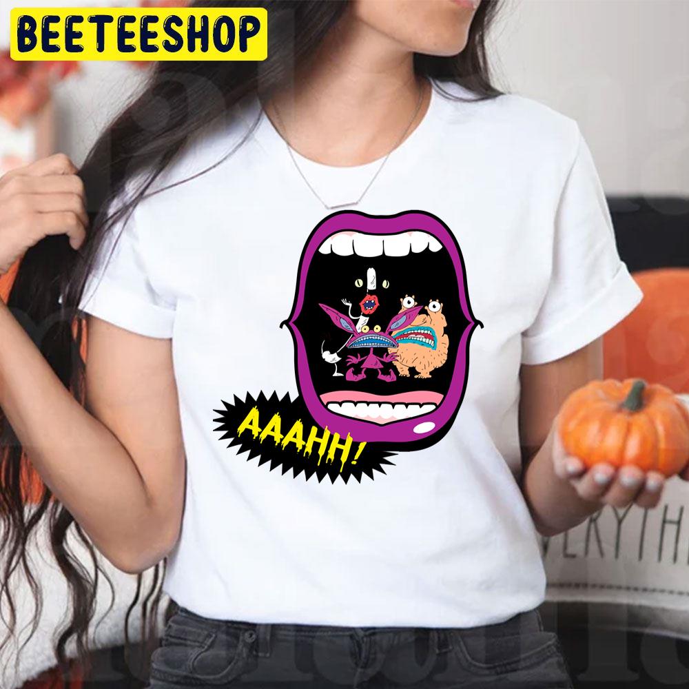 Real Monsters Halloween 90's Retro Nostalgia Scary Show Trending Unisex T-Shirt Real Monsters Halloween 90's Retro Nostalgia Scary Show Trending Unisex T-Shirt
