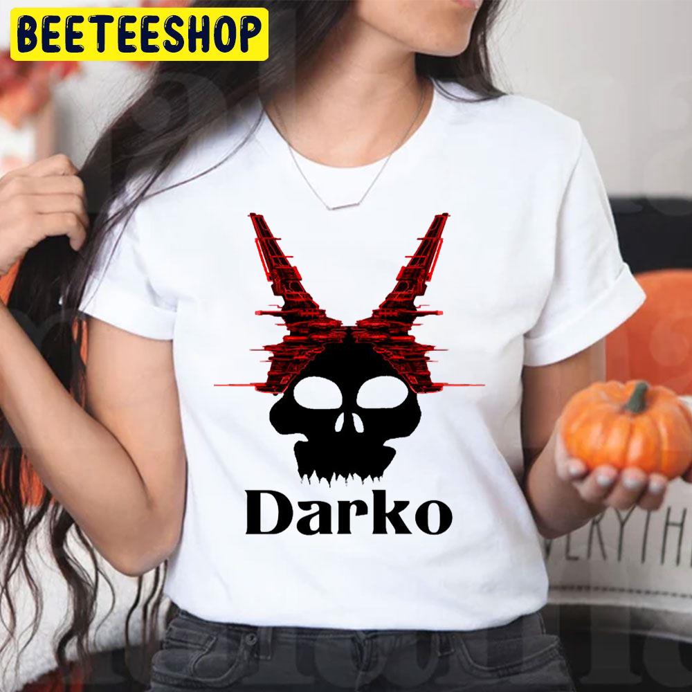 Red Black Art Donnie Darko Halloween Movie Unisex T-Shirt Red Black Art Donnie Darko Halloween Movie Unisex T-Shirt