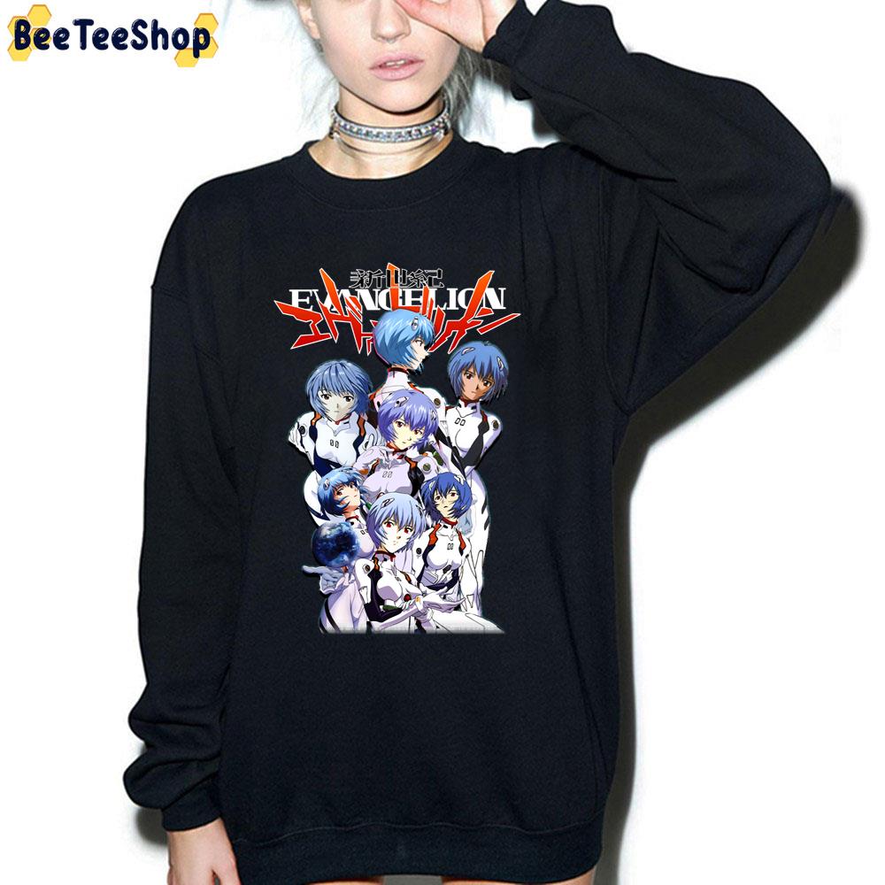 Rei Ayanami Evangelion Art Unisex T-Shirt Rei Ayanami Evangelion Art Unisex T-Shirt