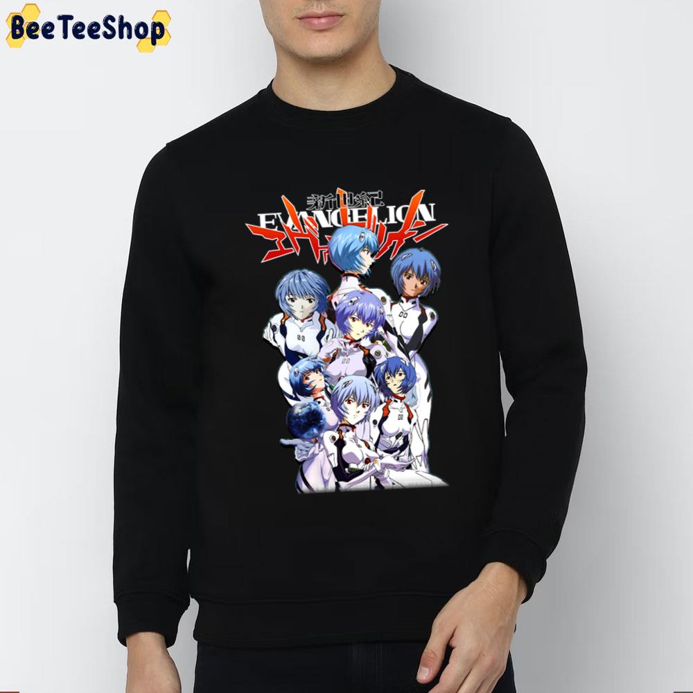 Rei Ayanami Evangelion Art Unisex T-Shirt Rei Ayanami Evangelion Art Unisex T-Shirt