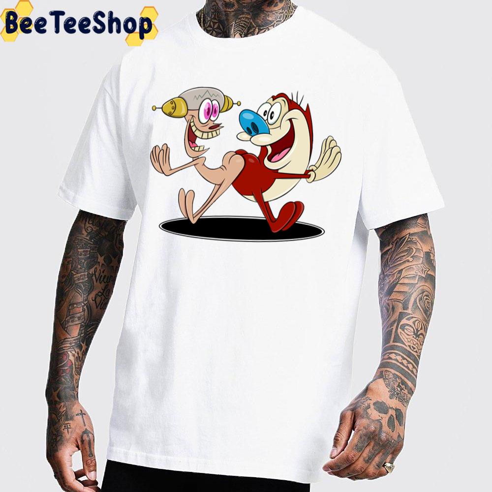 Ren And Stimpy Kick Butt Trending Unisex T-Shirt Ren And Stimpy Kick Butt Trending Unisex T-Shirt