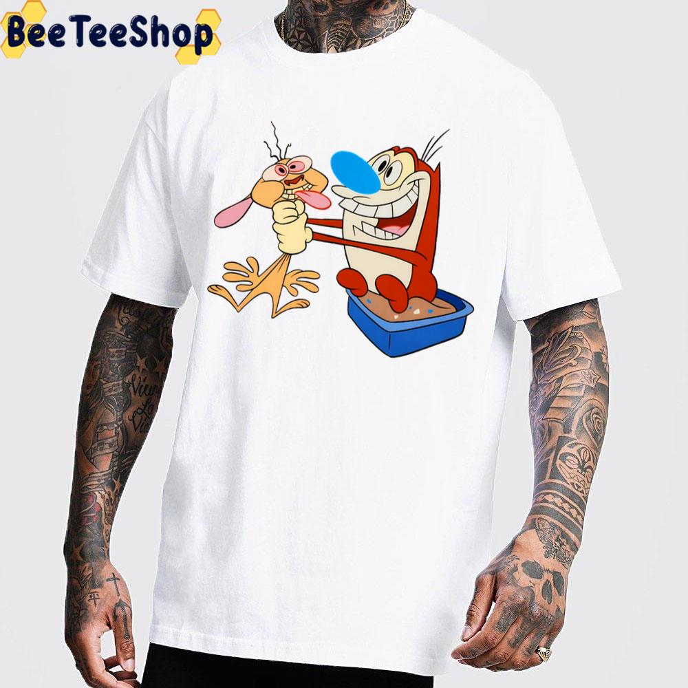 Ren And Stimpy's Litter Box Love Trending Unisex T-Shirt Ren And Stimpy's Litter Box Love Trending Unisex T-Shirt