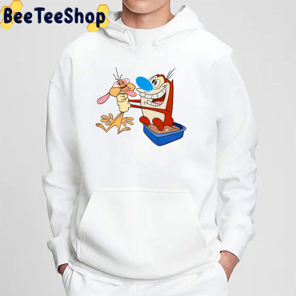 Ren And Stimpy's Litter Box Love Trending Unisex T-Shirt Ren And Stimpy's Litter Box Love Trending Unisex T-Shirt