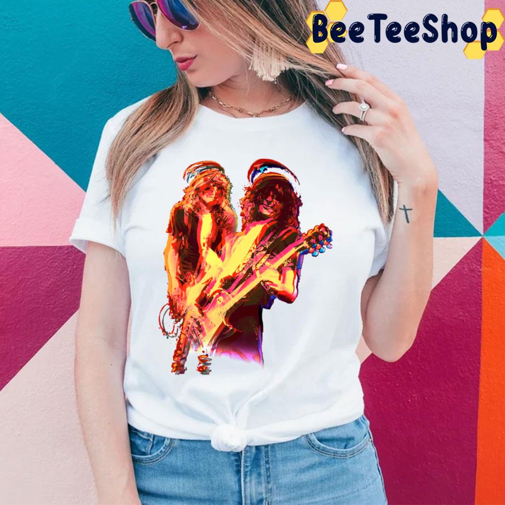 Retro Art Jimmy Page 1977 Unisex T-Shirt Retro Art Jimmy Page 1977 Unisex T-Shirt