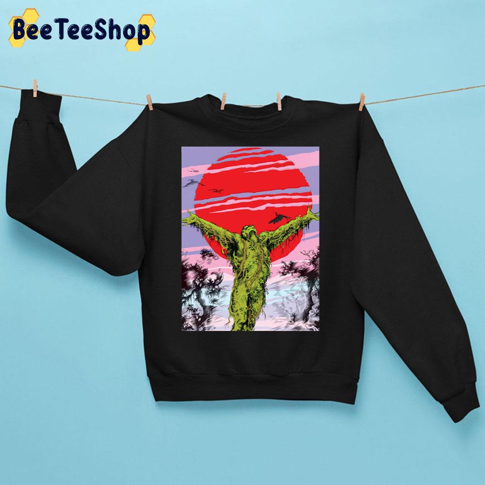 Retro Art Swamp Thing Trending Unisex Sweatshirt Retro Art Swamp Thing Trending Unisex Sweatshirt