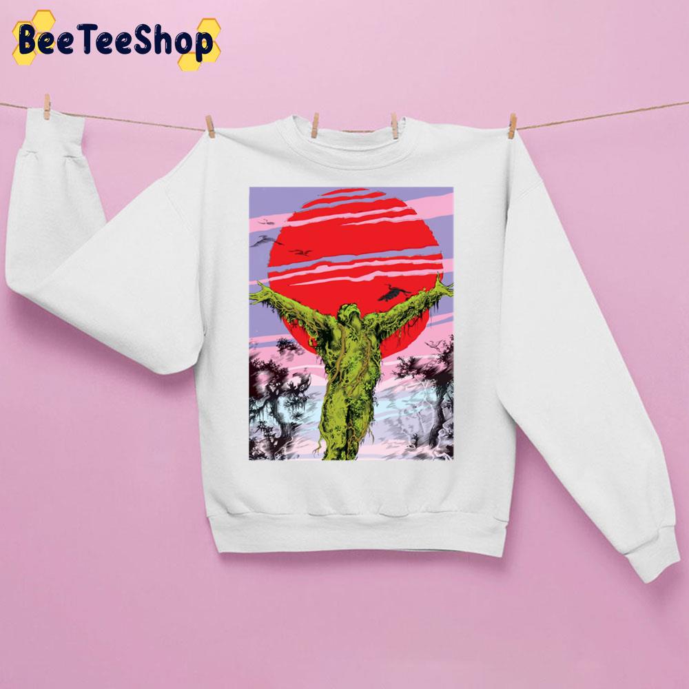 Retro Art Swamp Thing Trending Unisex Sweatshirt Retro Art Swamp Thing Trending Unisex Sweatshirt