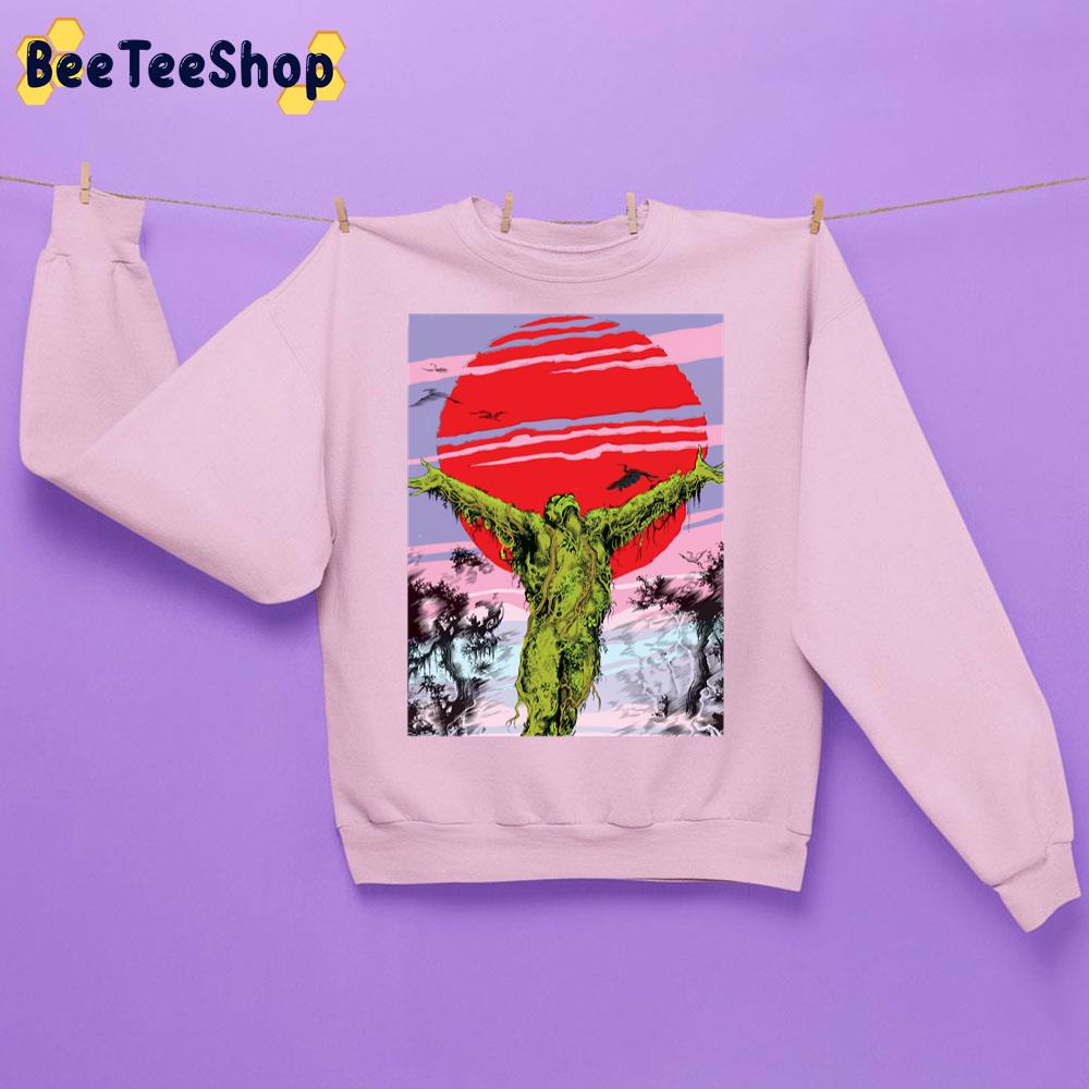 Retro Art Swamp Thing Trending Unisex Sweatshirt Retro Art Swamp Thing Trending Unisex Sweatshirt