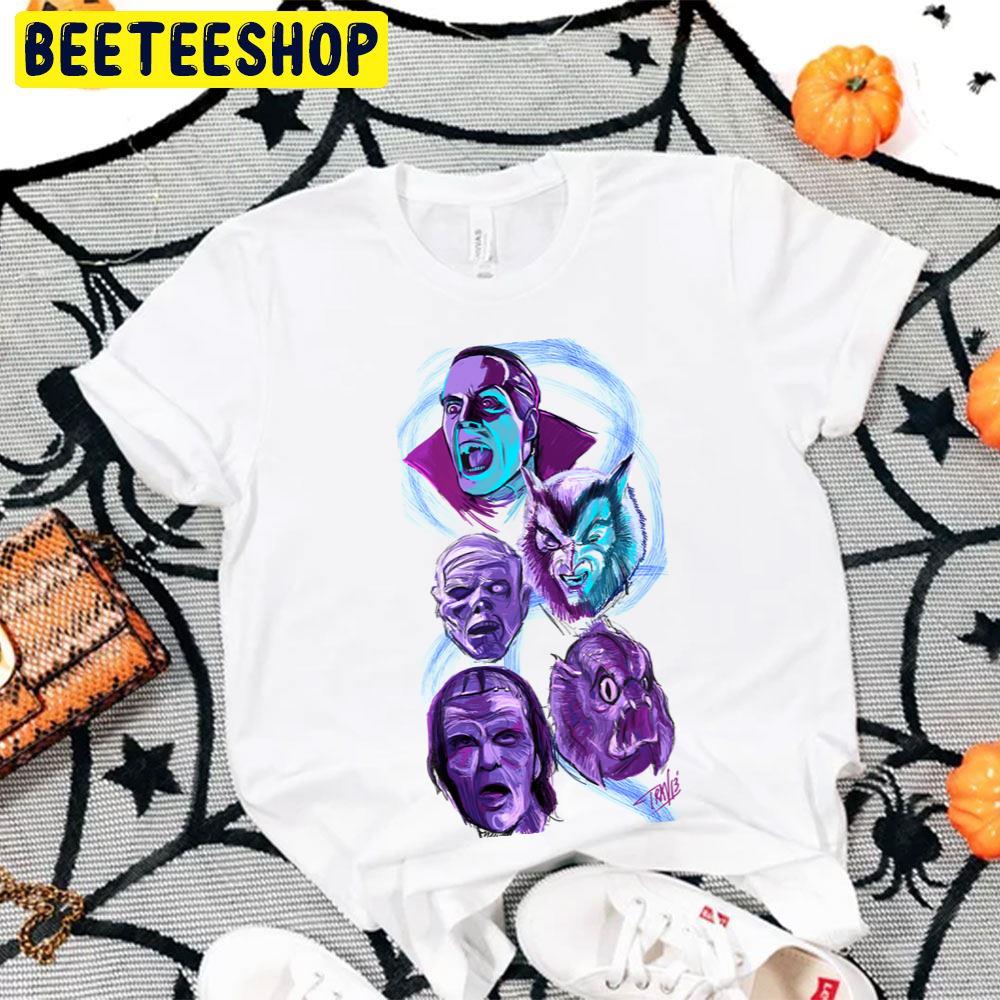 Retro Characters The Monster Squad Halloween Movie Unisex T-Shirt Retro Characters The Monster Squad Halloween Movie Unisex T-Shirt
