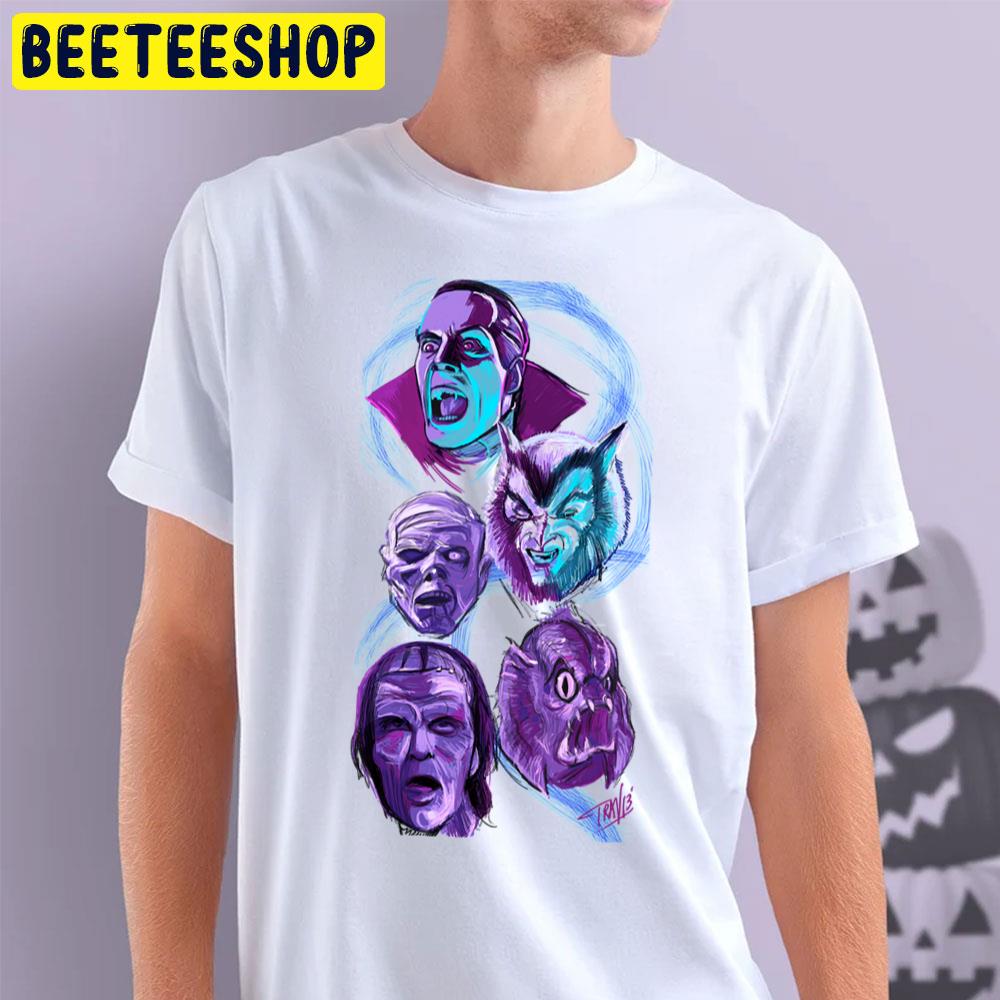 Retro Characters The Monster Squad Halloween Movie Unisex T-Shirt Retro Characters The Monster Squad Halloween Movie Unisex T-Shirt