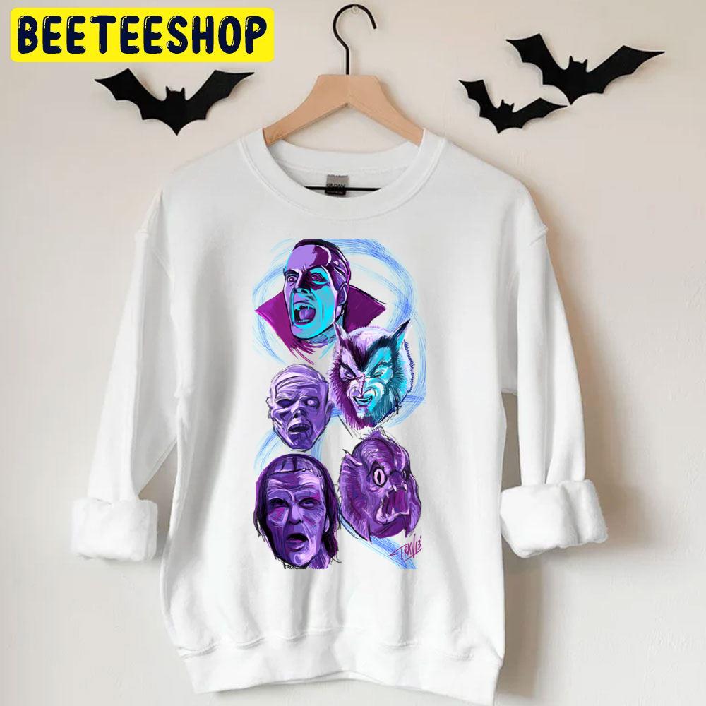 Retro Characters The Monster Squad Halloween Movie Unisex T-Shirt Retro Characters The Monster Squad Halloween Movie Unisex T-Shirt