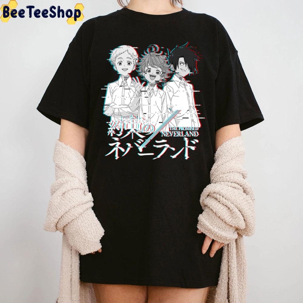 Retro Characters The Promised Neverland Trending Unisex T-Shirt Retro Characters The Promised Neverland Trending Unisex T-Shirt