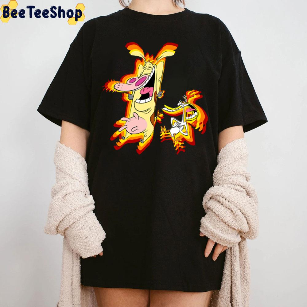 Retro Cow And Chicken Trending Unisex T-Shirt Retro Cow And Chicken Trending Unisex T-Shirt