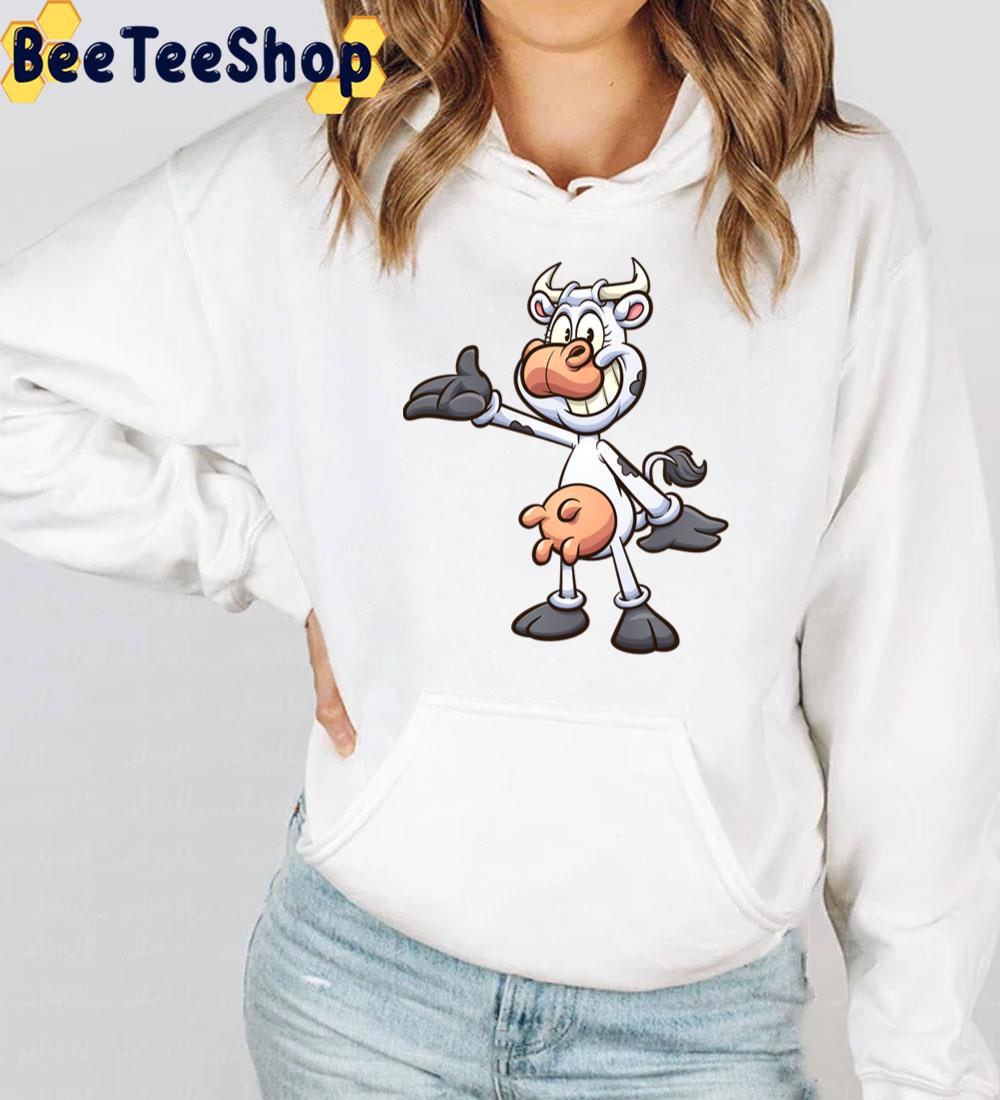 Retro Cow Posing Trending Unisex T-Shirt Retro Cow Posing Trending Unisex T-Shirt