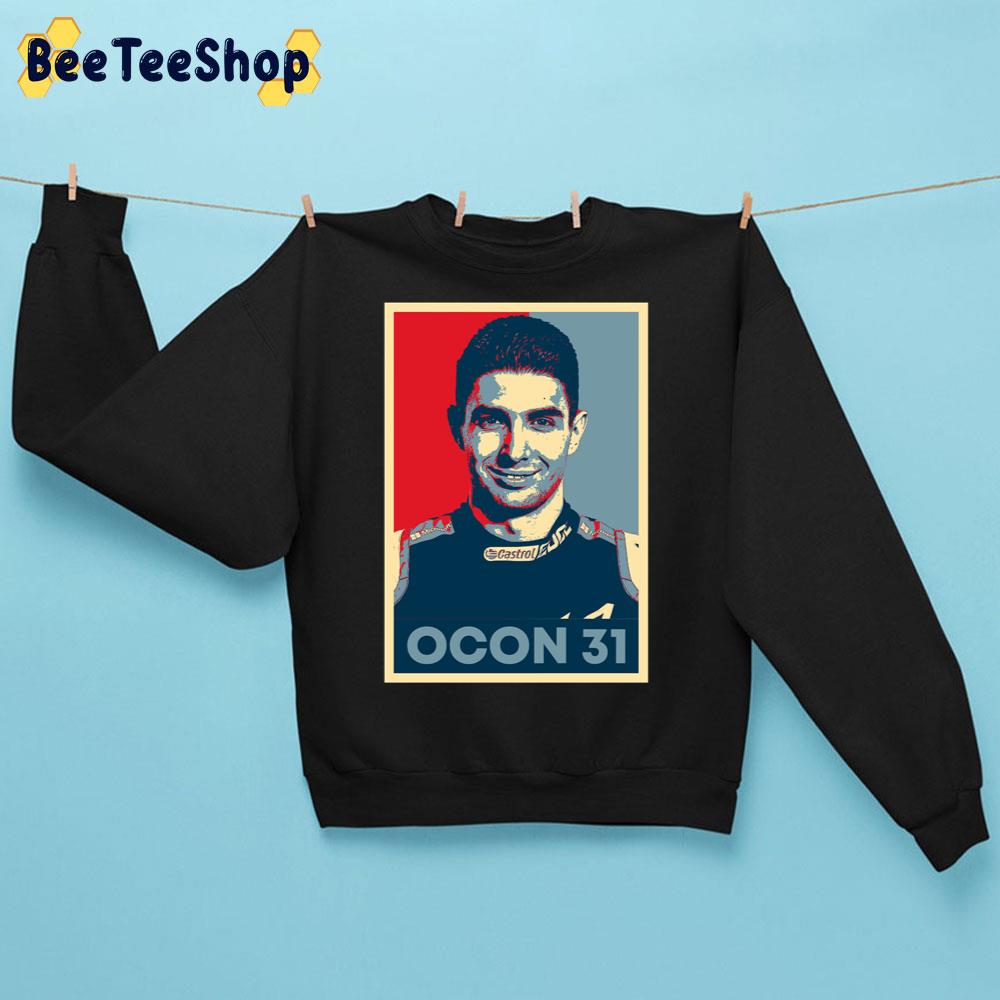 Retro F1 Esteban Ocon Hope Unisex Sweatshirt Retro F1 Esteban Ocon Hope Unisex Sweatshirt