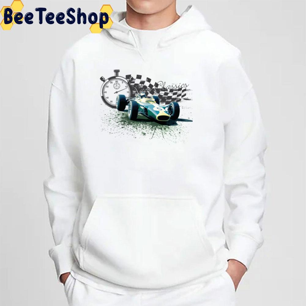 Retro Formula 1 Jim Clark Lotus 49 Racing Trending Unisex T-Shirt Retro Formula 1 Jim Clark Lotus 49 Racing Trending Unisex T-Shirt
