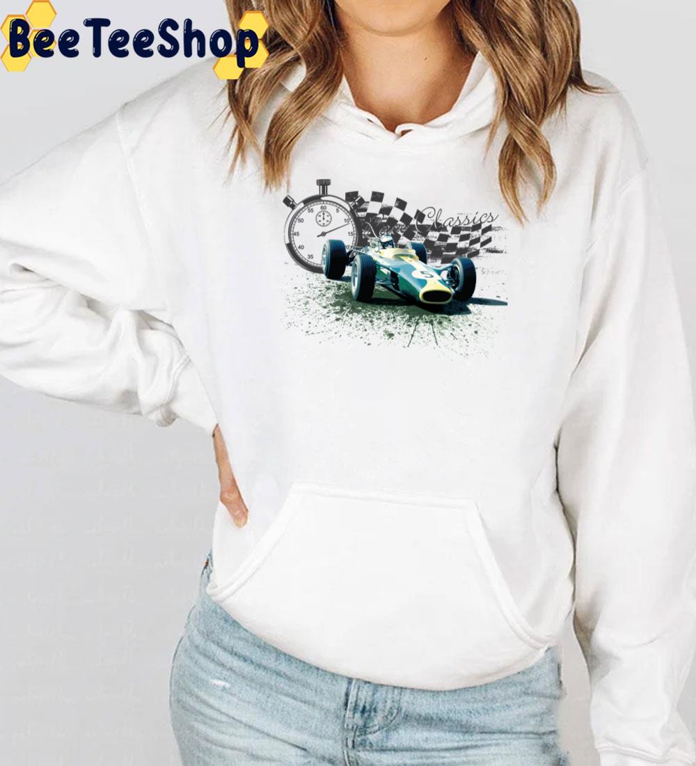 Retro Formula 1 Jim Clark Lotus 49 Racing Trending Unisex T-Shirt Retro Formula 1 Jim Clark Lotus 49 Racing Trending Unisex T-Shirt