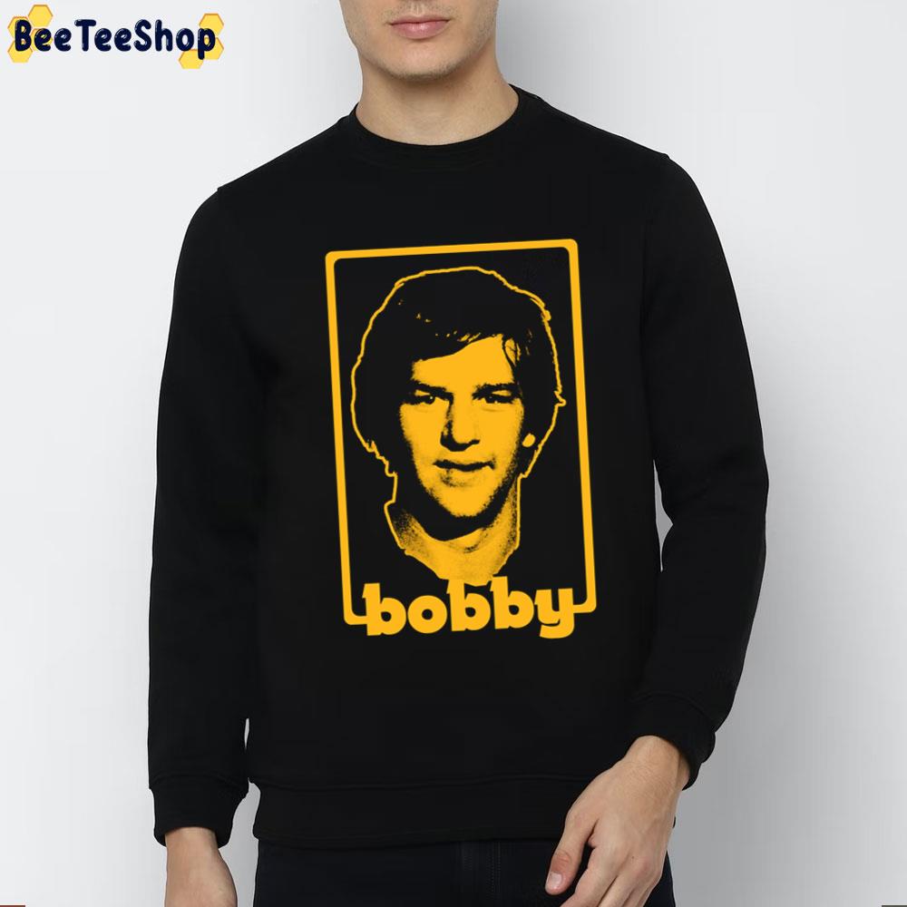 Retro Hockey Bobby The Yellow Stencil Unisex T-Shirt Retro Hockey Bobby The Yellow Stencil Unisex T-Shirt