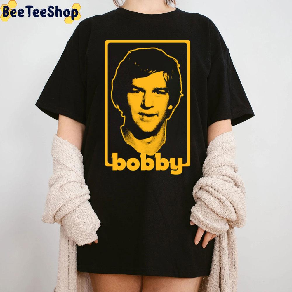 Retro Hockey Bobby The Yellow Stencil Unisex T-Shirt Retro Hockey Bobby The Yellow Stencil Unisex T-Shirt