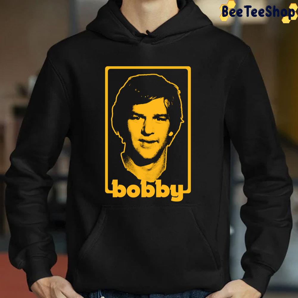 Retro Hockey Bobby The Yellow Stencil Unisex T-Shirt Retro Hockey Bobby The Yellow Stencil Unisex T-Shirt