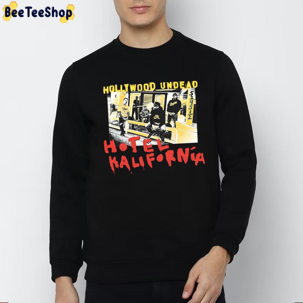 Retro Hollywood Undead Hotel Kalifornia Unisex T-Shirt Retro Hollywood Undead Hotel Kalifornia Unisex T-Shirt