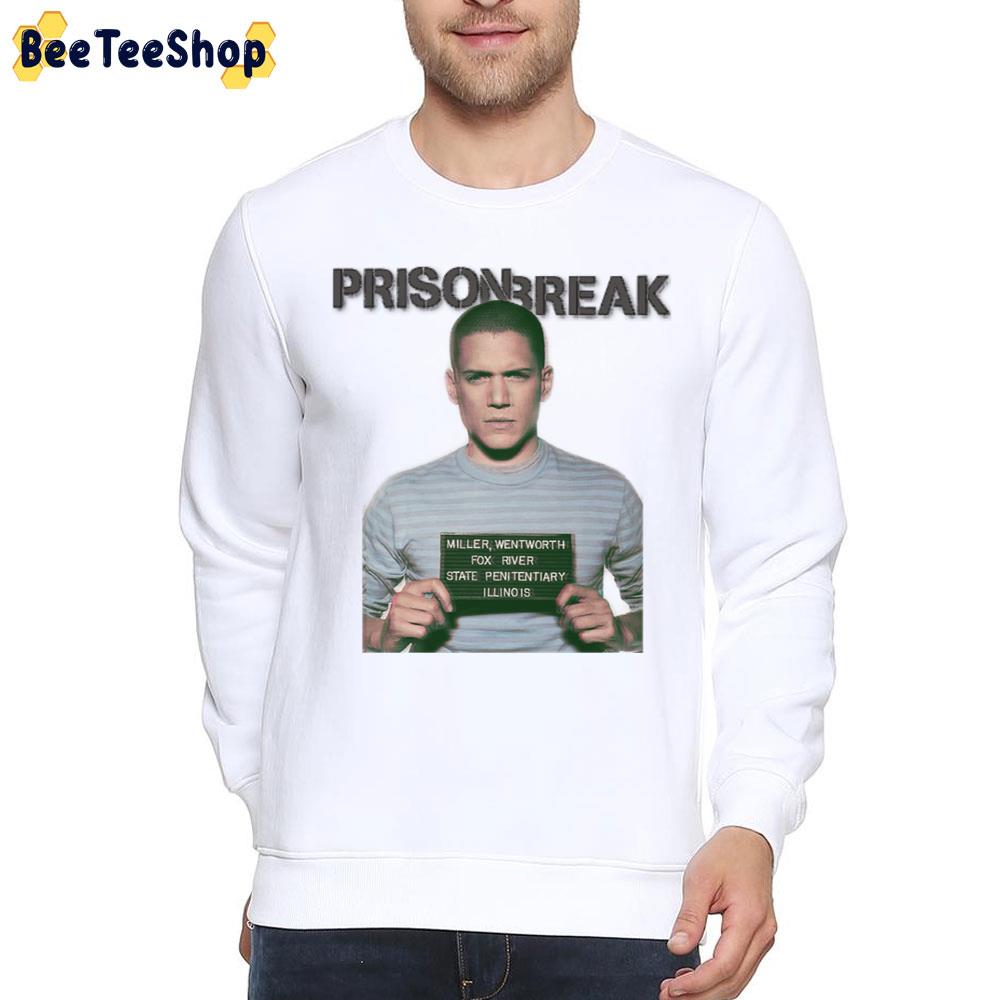 Retro Michael Scofield Prison Break Unisex T-Shirt Retro Michael Scofield Prison Break Unisex T-Shirt