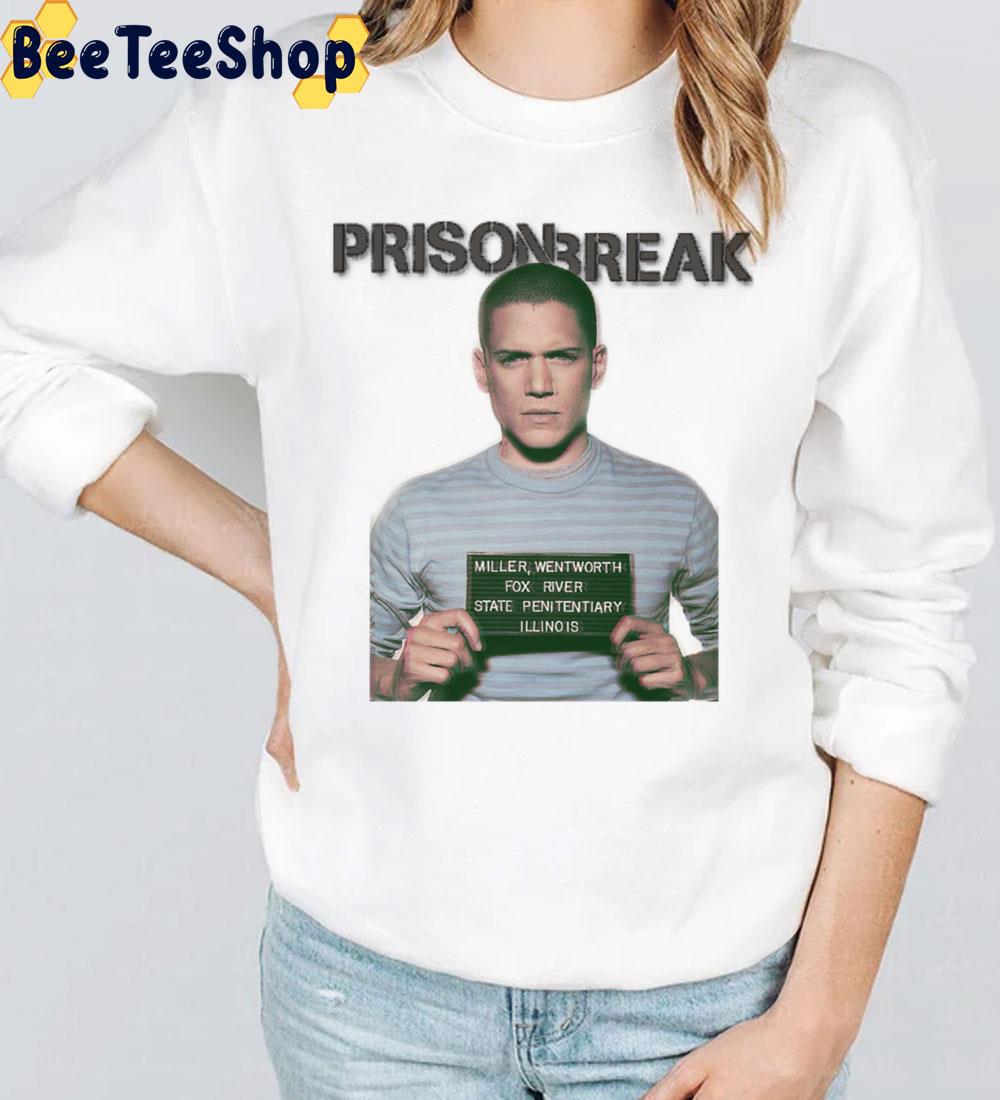 Retro Michael Scofield Prison Break Unisex T-Shirt Retro Michael Scofield Prison Break Unisex T-Shirt